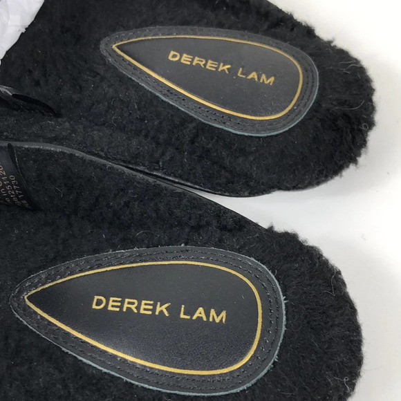2/$30 Derek Lam Slippers Size 5/6 Leather Cheetah Print Venetian Mule Slippers - Picture 6 of 15
